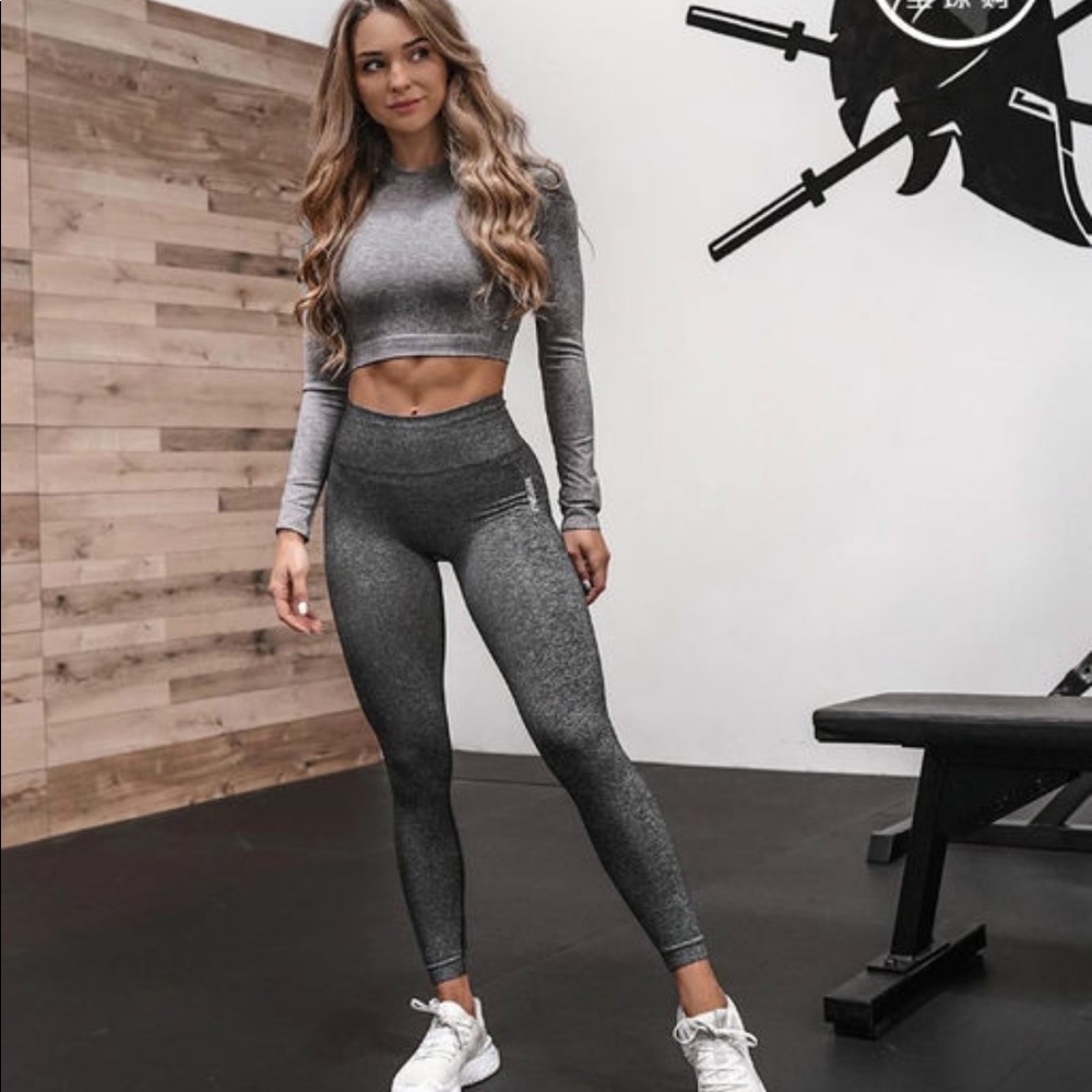 Gymshark Adapt Marl Seamless Leggings BNWT Size:M